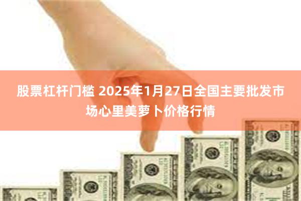 股票杠杆门槛 2025年1月27日全国主要批发市场心里美萝卜价格行情